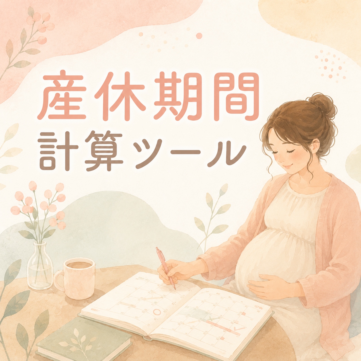 産休期間計算ツール