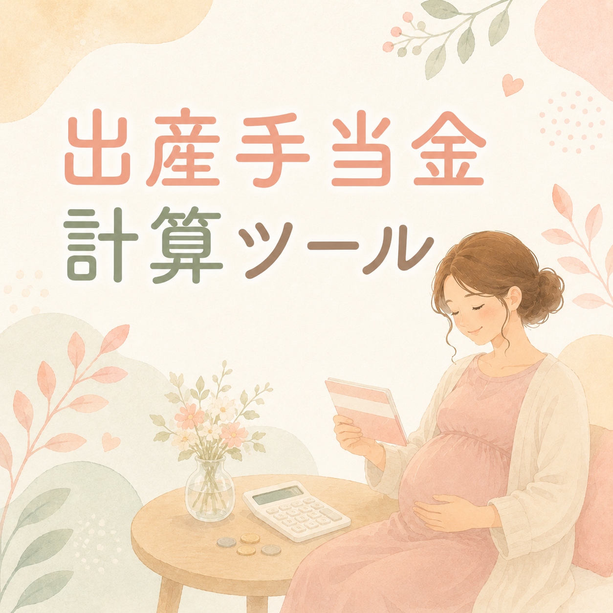 出産手当金計算ツール