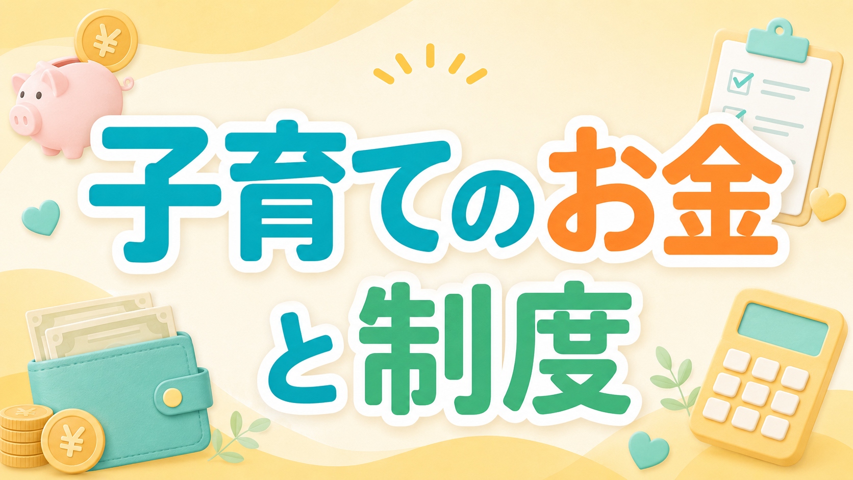 子育てのお金と制度